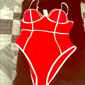 Never worn before H&m one pit retro bathing suit